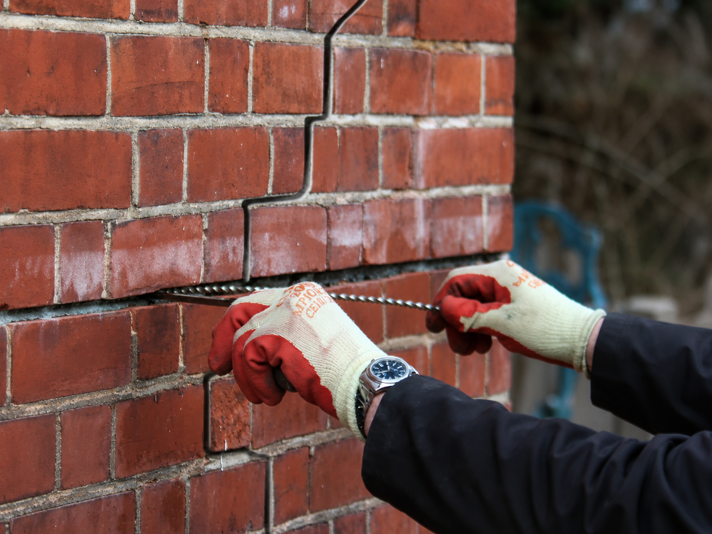 Helifix Crack Stitching